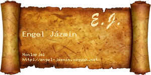 Engel Jázmin névjegykártya